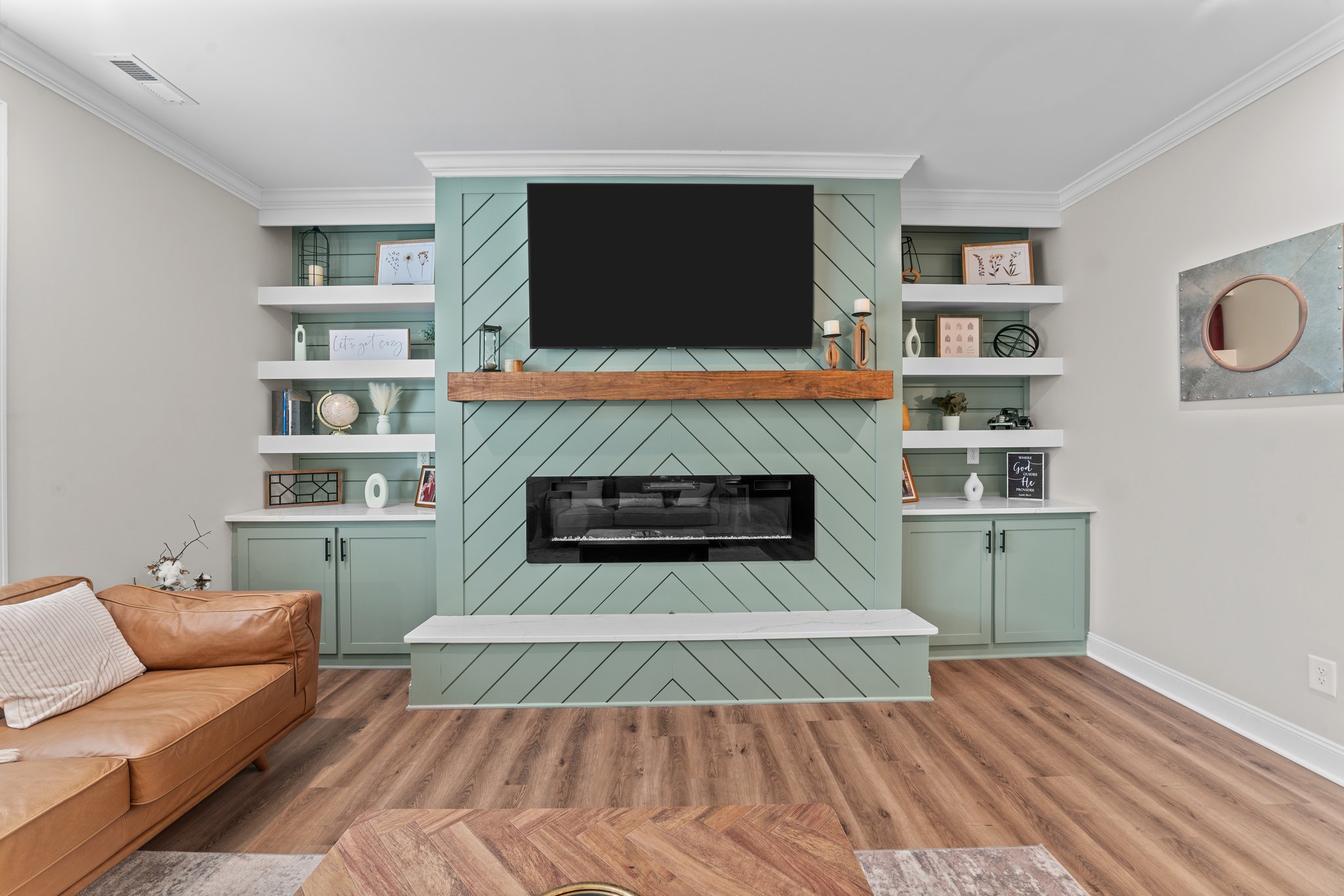Which custom fireplace trim design do you feel best embodies your style?
