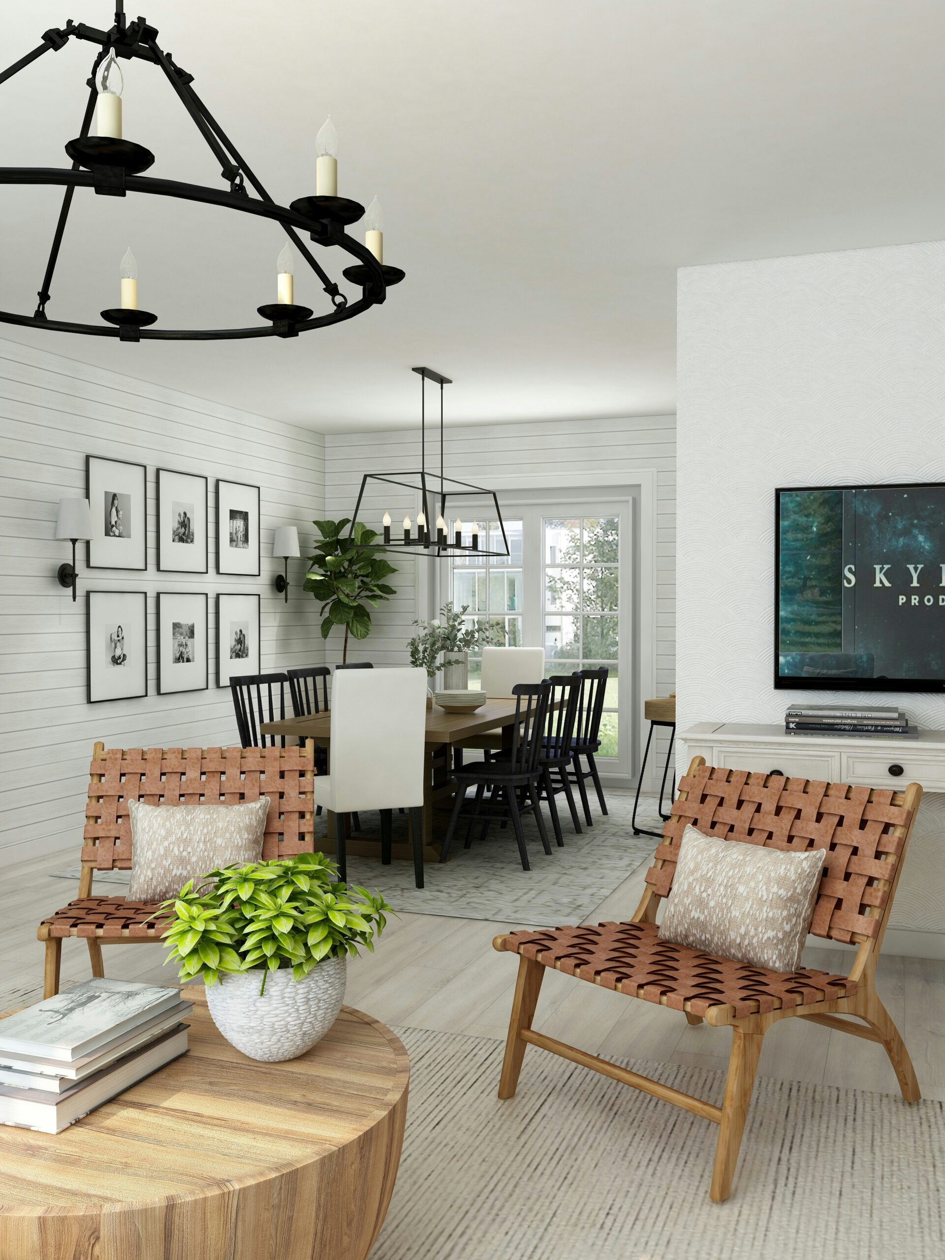 What dining room would you want to host your guests in for the party?