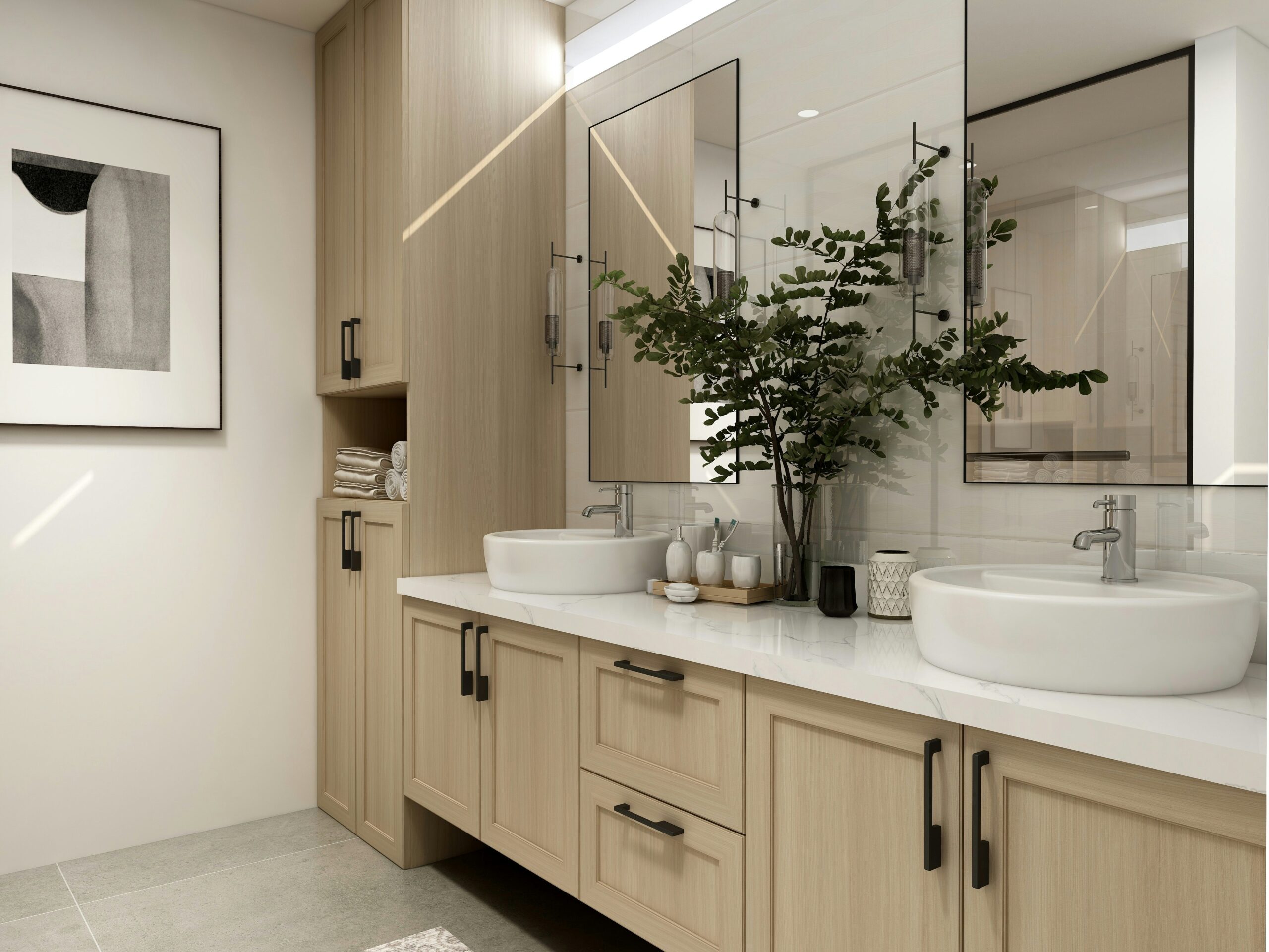 Which of the options below most embodies what you envision for your master bathroom retreat?